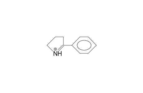 2-Phenyl-1-pyrrolinium cation
