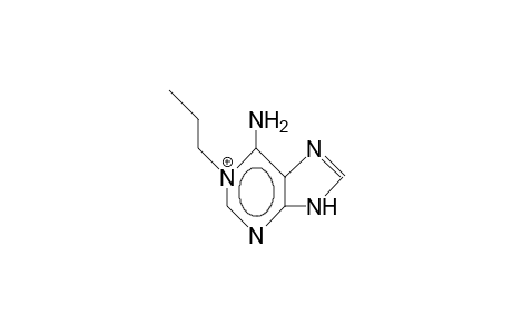 1-Propyl-adenine cation