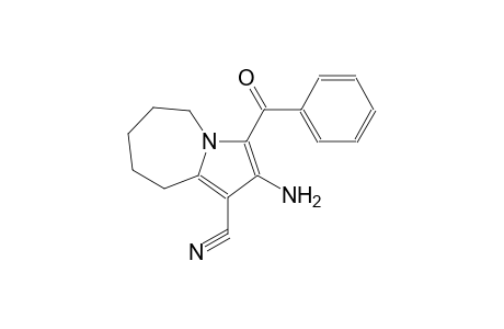 5H-pyrrolo[1,2-a]azepine-1-carbonitrile, 2-amino-3-benzoyl-6,7,8,9-tetrahydro-