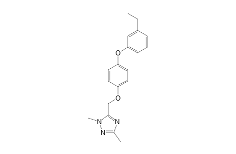 1H-1,2,4-Triazole, 5-[[4-(3-ethylphenoxy)phenoxy]methyl]-1,3-dimethyl-