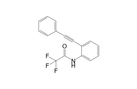 2,2,2-trifluoro-N-[2-(2-phenylethynyl)phenyl]acetamide