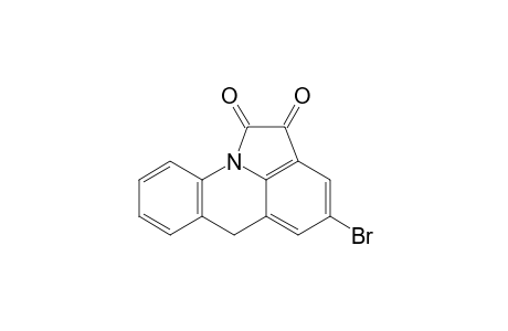 4-Bromo-6H-pyrrolo[3,2,1-de]acridine-1,2-dione