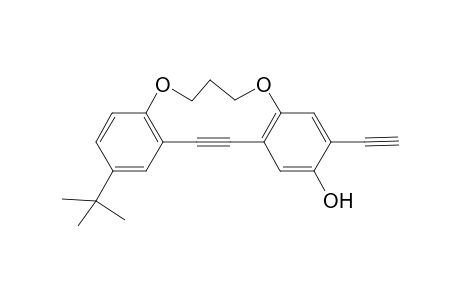 12-(tert-Butyl)-3-(1-ethynyl)-14,15-didehydro-7,8-dihydro-6H-dibenzo[f,j][1,5]dioxacycloundecin-2-ol