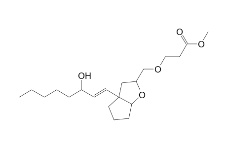 Methyl 3-(5-(3-Hydroxy-1-octenyl)-((1RS,3RS,5RS)-2-oxabicyclo[3.3.0]octan-3-yl)methoxy)propionate