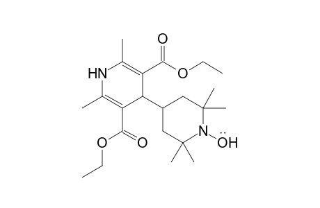 4-[1,4-Dihydro-2,6-dimethyl-3,5-di(ethoxycarbonyl)pyridin-4-yl]-2,2,6,6-tetramethyl-tetrahydro-4H-pyridin-1-yloxy radical