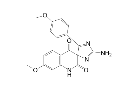 2-Amino-7'-methoxy-5-(4-methoxyphenyl)-2'H-spiro[imidazole-4,3'-quinoline]-2',4'(1'H)-dione