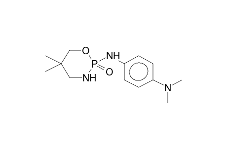 2-(4-DIMETHYLAMINOANILINO)-2-OXO-5,5-DIMETHYL-1,3,2-OXAZAPHOSPHORINANE