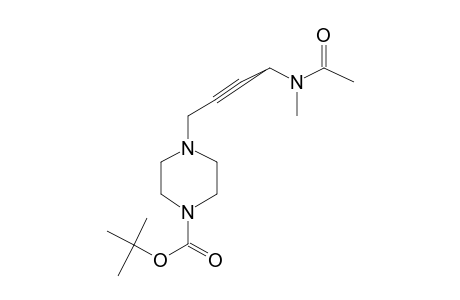 Acetamide, N-methyl-N-[4-[4-T-butoxycarbonyl-1-hexahydropyrazinyl]-2-butynyl]-