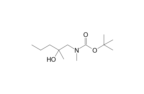 N-(2-hydroxy-2-methyl-pentyl)-N-methyl-carbamic acid tert-butyl ester