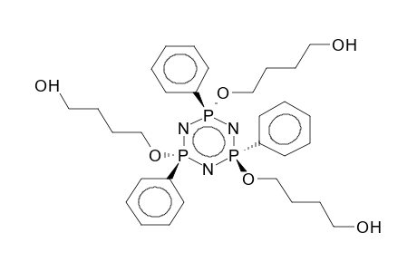 TRANS-2,4,6-TRI(4-HYDROXYBUTYLOXY)-2,4,6-TRIPHENYLCYCLOTRIPHOSPHAZENE