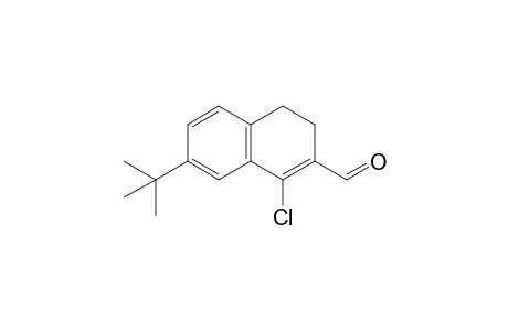 7-(t-Butyl)-1-chloro-3,4-dihydronaphthalene-2-carboxaldehyde