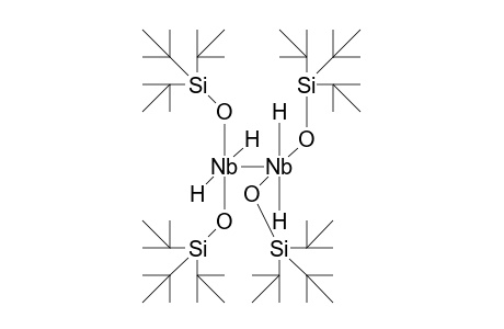 Bis(bis[tri-tert-butyl-silyloxy]-dihydrido-niobium)