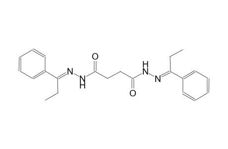 N'~1~,N'~4~-bis[(E)-1-phenylpropylidene]succinohydrazide