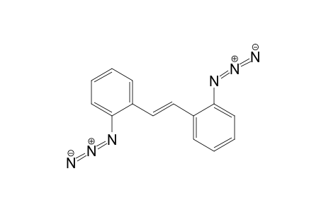 1-Azido-2-[(E)-2-(2-azidophenyl)ethenyl]benzene