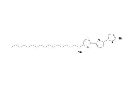 5-Bromo-5"-(1-hydroxyheptadecyl)-2,2':5',2"-terthiophene