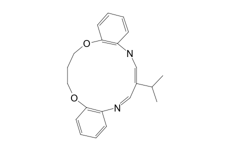 10-ISOPROPYL-1,5-DIOXA-8,12-DIAZA-DIBENZO-[F,M]-CYCLOTETRADECA-6,8,10,13-TETRAEN