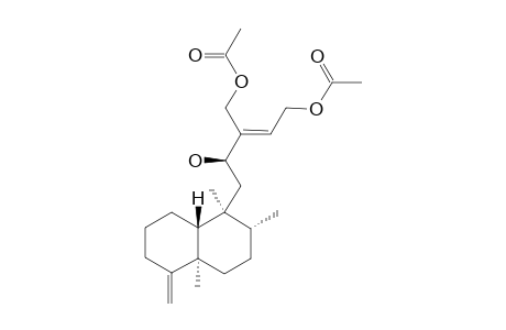 (12R)-15,16-DIACETOXY-NEO-CLERODA-4(18),13E-DIEN-12-OL