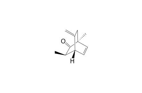 (-)-(1S,3R,4R)-and-(1S,3S,4R)-1,3-Dimethyl-8-methylenebicyclo[2.2.2]oct-5-en-2-one