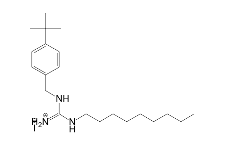 Guanidine, N-[[4-(1,1-dimethylethyl)phenyl]methyl]-N'-nonyl-,monohydriodide