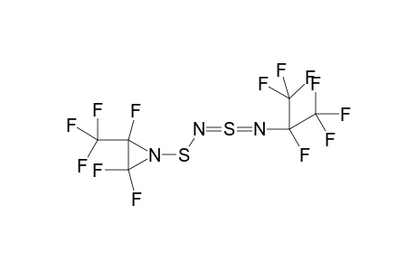 N-(Heptafluoroisopropyl)-N'-[2,2,3-Trifluoro-3-(trifluoromethyl)-1-aziridinylsulfenyl]sulfurdiimide