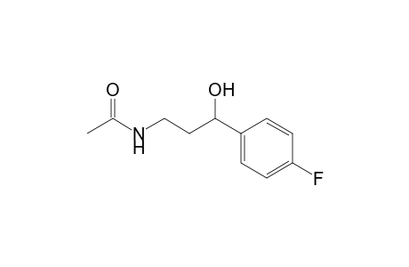 N-[3-(4-Fluorophenyl)-3-hydroxypropyl]acetamide