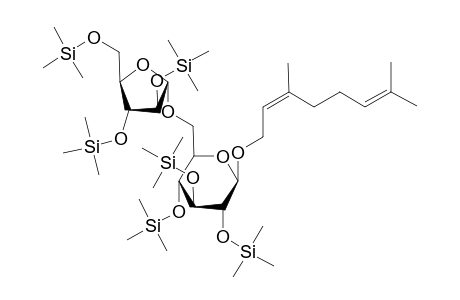 6-O-[.alpha.-L-arabinofuranosyl]-.beta.-neryl-D-glucopyranoside-hexakis(trimethylsilyl) ether