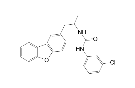 1-(3-Chlorophenyl)-3-(1-{8-oxatricyclo[7.4.0.0(2,7)]trideca-1(13),2(7),3,5,9,11-hexaen-4-yl}propan-2-yl)urea