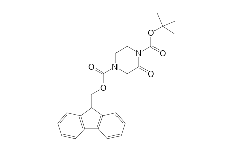 4-(9H-Fluoren-9-yl)methyl 1-tert-butyl-2-oxopiperazine-1,4-dicarboxylate