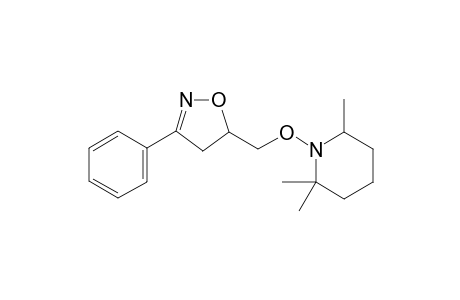 3-phenyl-5-[(2,2,6,6-tetramethyl-1-piperidyl)oxymethyl]-4,5-dihydroisoxazole