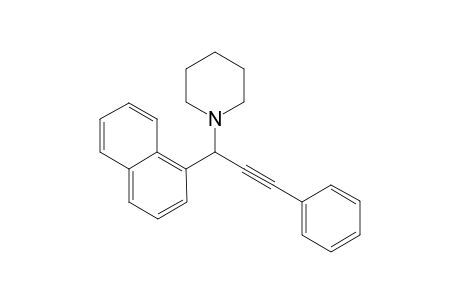 1-(1-(naphthalen-1-yl)-3-phenylprop-2-yn-1-yl)piperidine