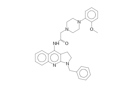 1-Benzyl-4-[4-(2-methoxyphenyl)piperazinoacetamido]pyrrolidino[2,3-