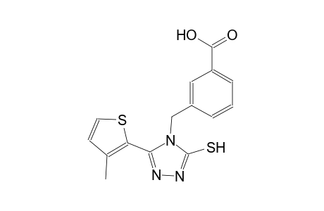 benzoic acid, 3-[[3-mercapto-5-(3-methyl-2-thienyl)-4H-1,2,4-triazol-4-yl]methyl]-