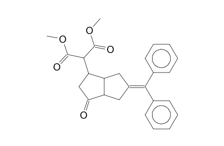 Bicyclo[3.3.1]octan-2-one, 4-[bis(methoxycarbonyl)methyl]-7-(diphenylmethylene)-