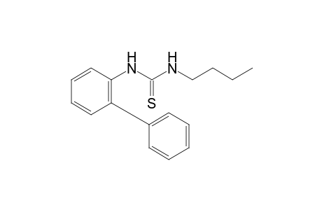 1-(2-biphenylyl)-3-butyl-2-thiourea