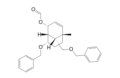 (1R,2R,5S,8S,9R)-8-Benzyloxy-9-benzyloxymethyl-2-formyloxy-5-methylbicyclo[3.3.1]-3-nonene