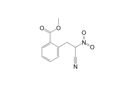 2-(Methoxycarbonyl)-.alpha.-nitro-dihydrocinnamyl-nitrile