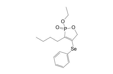 3-(n-Butyl)-2-ethoxy-4-(phenylselanyl)-2,5-dihydro-1,2-oxaphosphole 2-Oxide