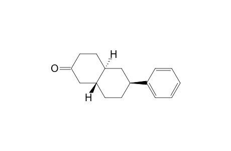 (4aS,6S,8aR)-6-phenyl-3,4,4a,5,6,7,8,8a-octahydro-1H-naphthalen-2-one