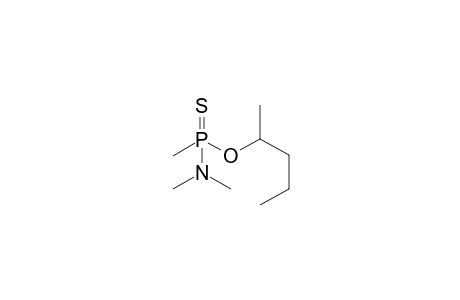 O-pentan-2-yl N,N,P-trimethylphosphonamidothioate