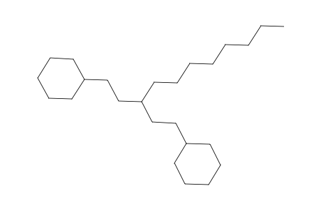 Cyclohexane, 1,1'-(3-octyl-1,5-pentanediyl)bis-