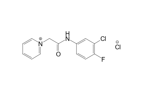 1-{[(3-chloro-4-fluorophenyl)carbamoyl]methyl}pyridinium chloride