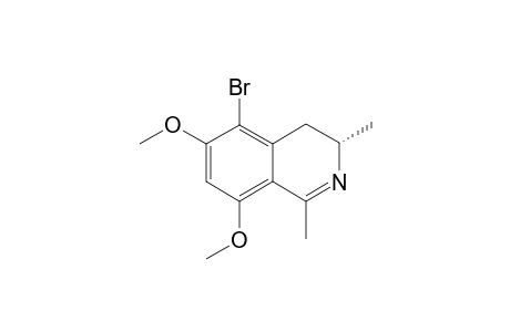 (3S)-5-BROMO-6,8-DIMETHOXY-1,3-DIMETHYL-3,4-DIHYDROISOQINOLINE