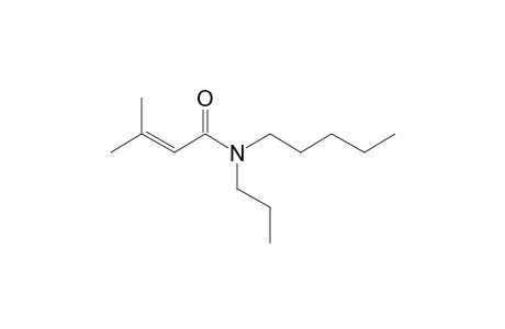 but-2-Enoylamide, 3-methyl-N-propyl-N-pentyl-