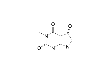 3-METHYL-2,4,5-TRIOXO-1,2,3,4,5,6-HEXAHYDRO-7-H-PYRROLO-[2.3-D]-PYRIMIDINE