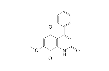 7-Methoxy-4-phenyl-2,5,8(1H)-quinoneone