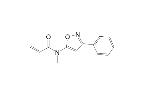 N-Methyl-N-(3'-phenyl-5'-isoxazolyl)-2-propenamide