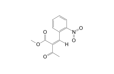(2Z)-2-[(2-nitrophenyl)methylidene]-3-oxobutanoic acid methyl ester