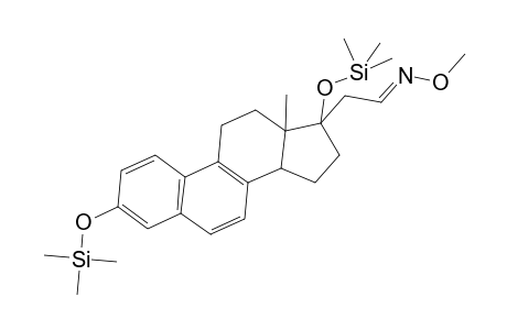 19-Norpregna-1,3,5,7,9-pentaen-21-al, 3,17-bis[(trimethylsilyl)oxy]-, O-methyloxime, (17.alpha.)-