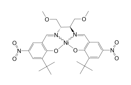 [(2S,3S)-2,3-BIS-[(3-TERT.-BUTYL-5-NITROSALICYLIDENE)-AMINO]-1,4-DIMETHOXYBUTANE]-NICKEL-(II)