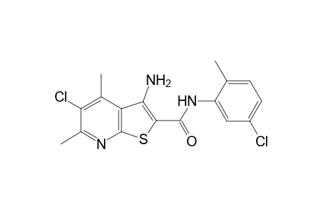 Thieno[2,3-b]pyridine-2-carboxamide, 3-amino-5-chloro-N-(5-chloro-2-methylphenyl)-4,6-dimethyl-